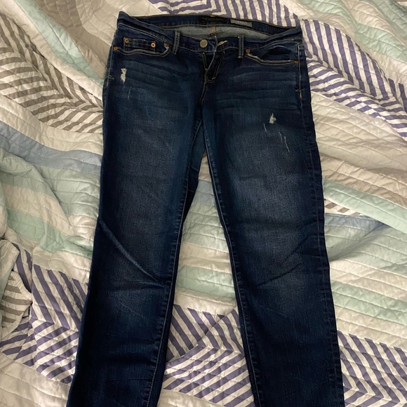Aeropostale Dark Wash Skinny Jeans - Picture 2 of 3